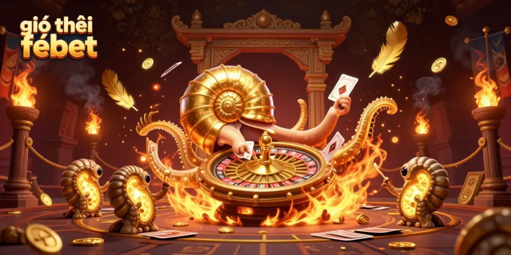Experience the encanto of giới thiệu febet with a unique nautilus roulette scene