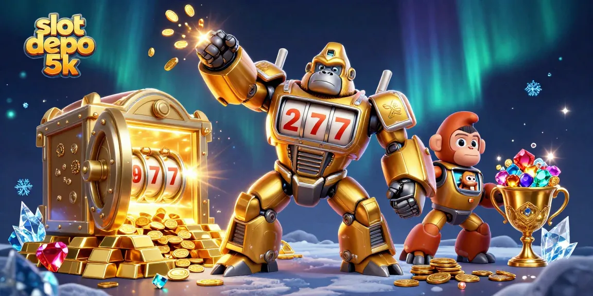 Experience thrilling wins at slot depo 5k with dazzling jackpot opportunities and vibrant casino action.