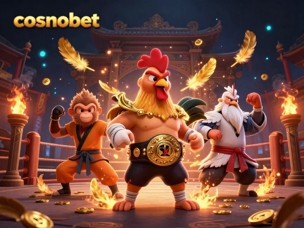Experience thrilling gameplay at Cosmobet Casino with vibrant characters and dynamic gaming elements!