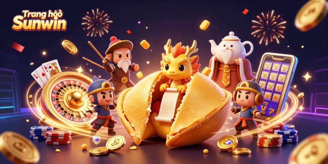 Experience thrilling gameplay at Trang chủ Sunwin with engaging characters, glittering coins, and casino excitement.